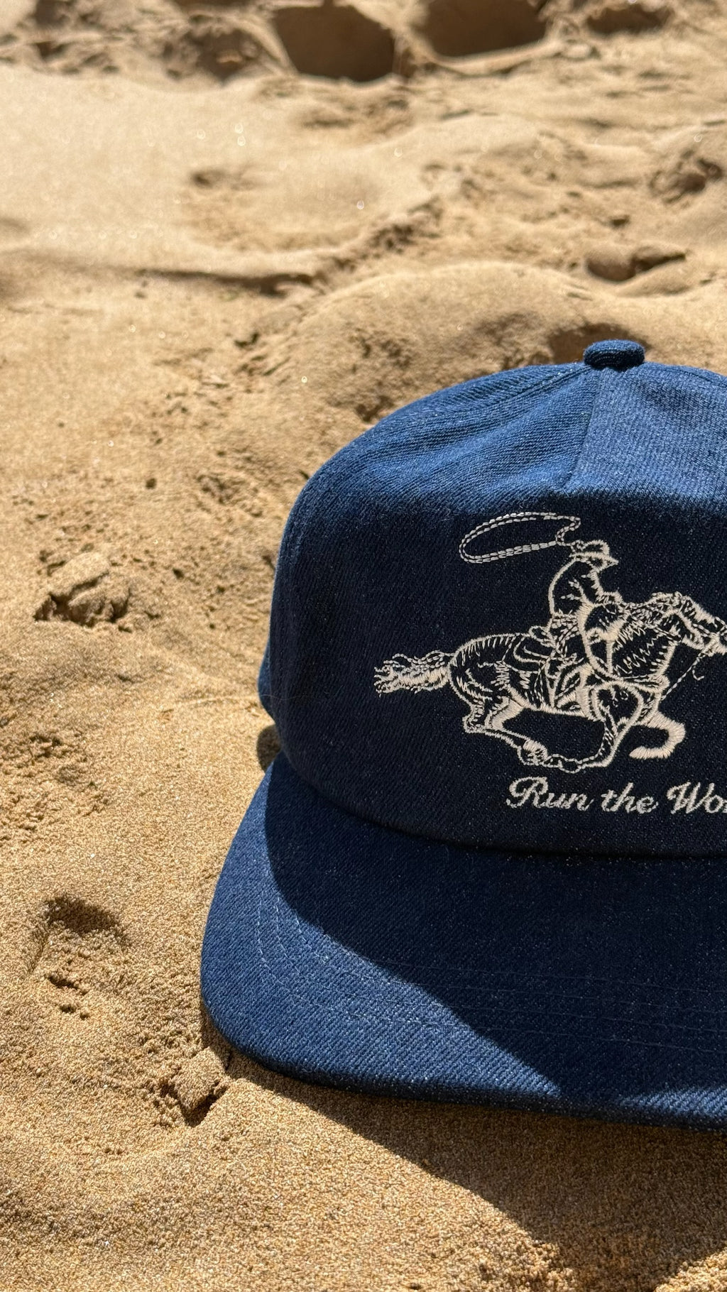 RUNTHEWORLD COWBOY CAP