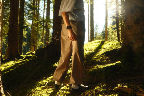 RuntheWorld Parachute Hiking Pants Khaki